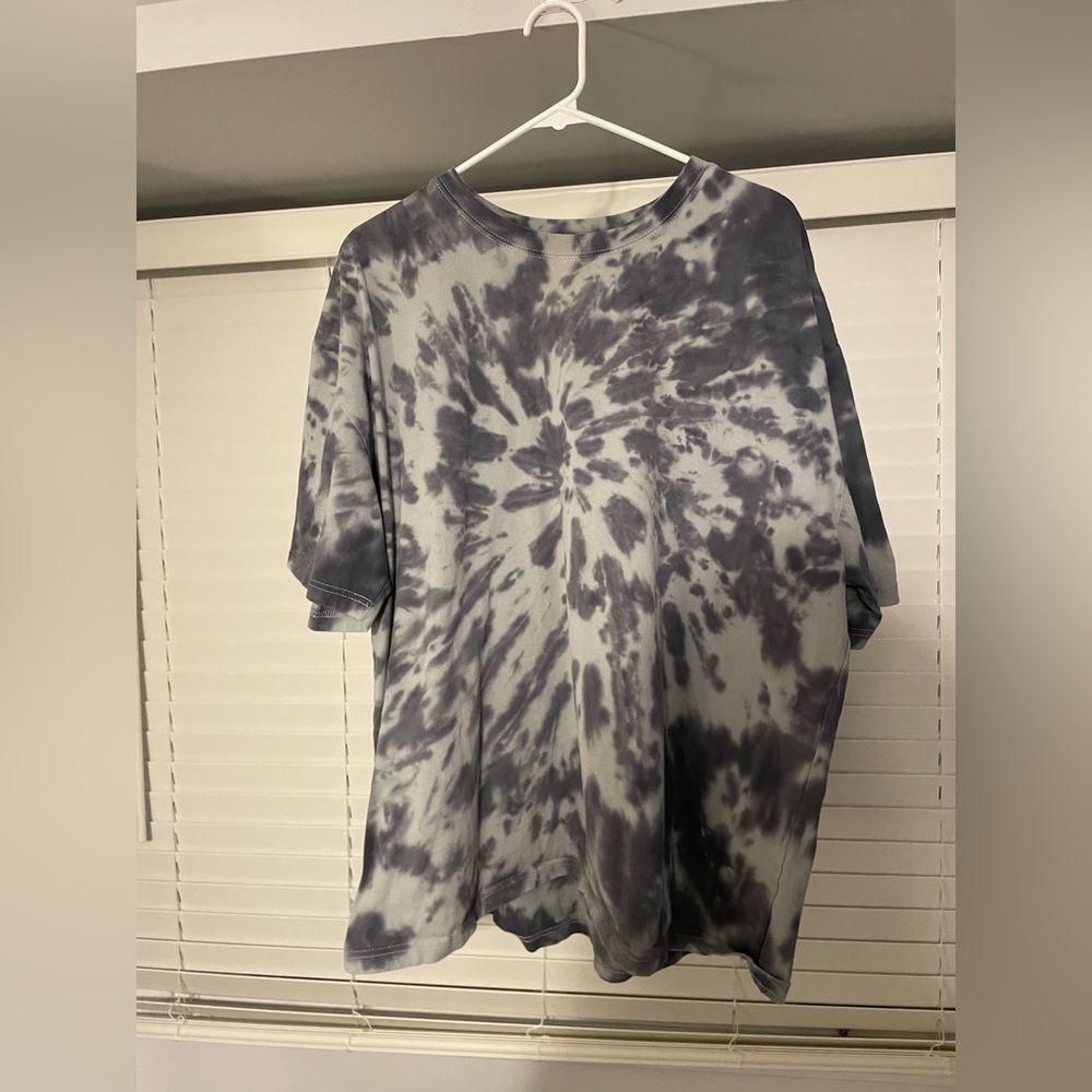 pac-sun Blue tie-dye shirt